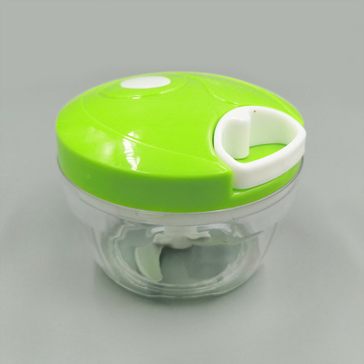 Manual Chopper Hand Rope Garlic Press Stainless Steel